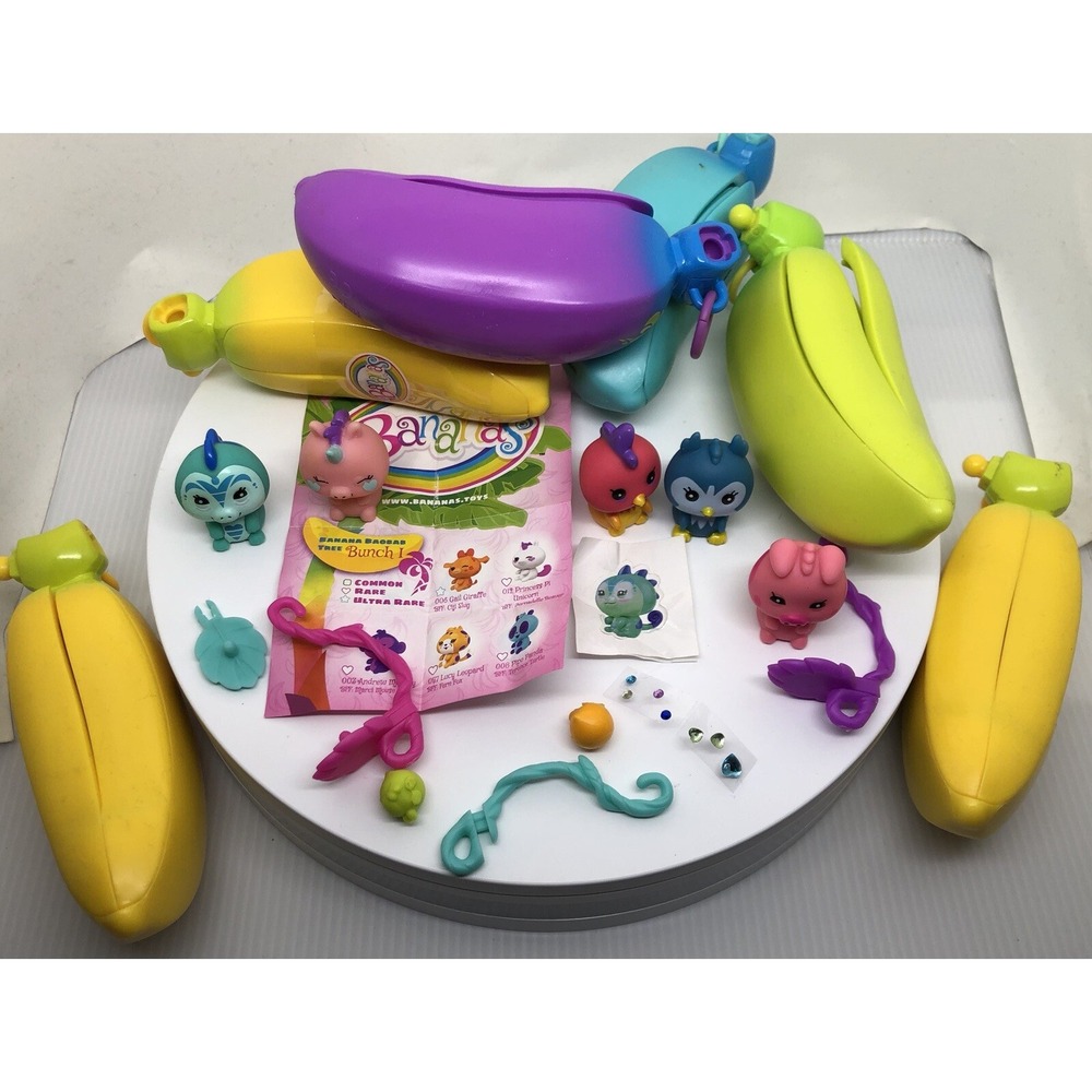 Bananas Collectible Toy 3-Pack Bunch Lot Of 6 - Series 1 by‎ Cepia Assortment